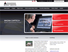 Tablet Screenshot of magnacartech.com